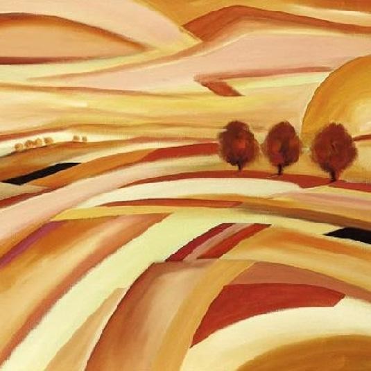 Alfred Gockel Sunset Landscape II